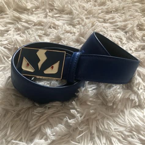 fendi monster face belt|authentic fendi belt.